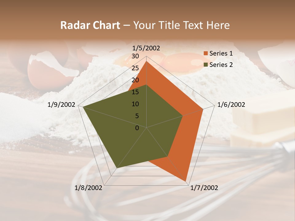 Raw Cake Baker PowerPoint Template