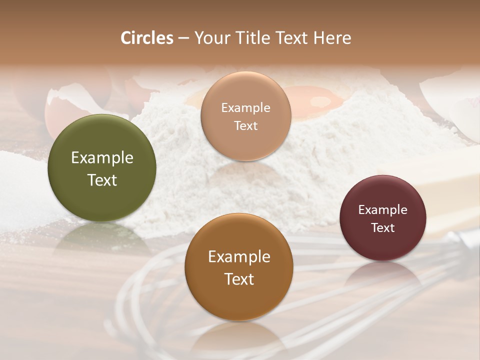 Raw Cake Baker PowerPoint Template