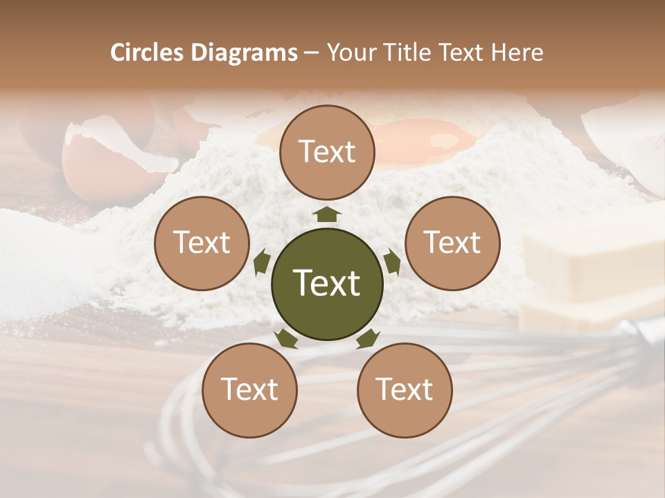 Raw Cake Baker PowerPoint Template