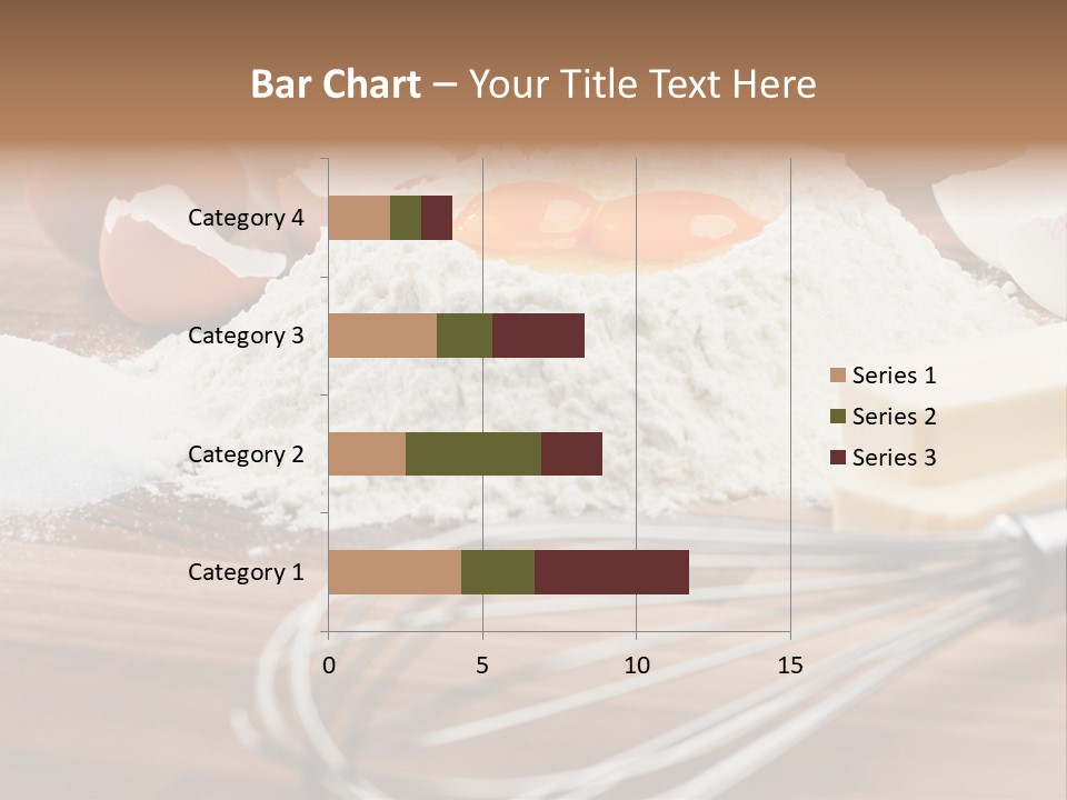 Raw Cake Baker PowerPoint Template