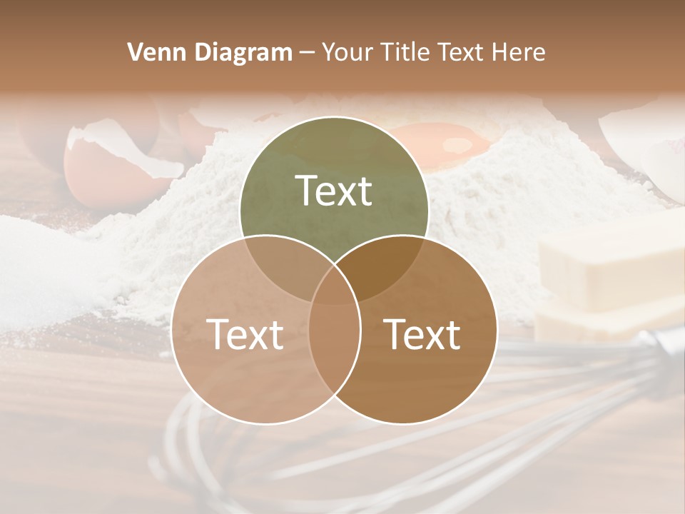 Raw Cake Baker PowerPoint Template