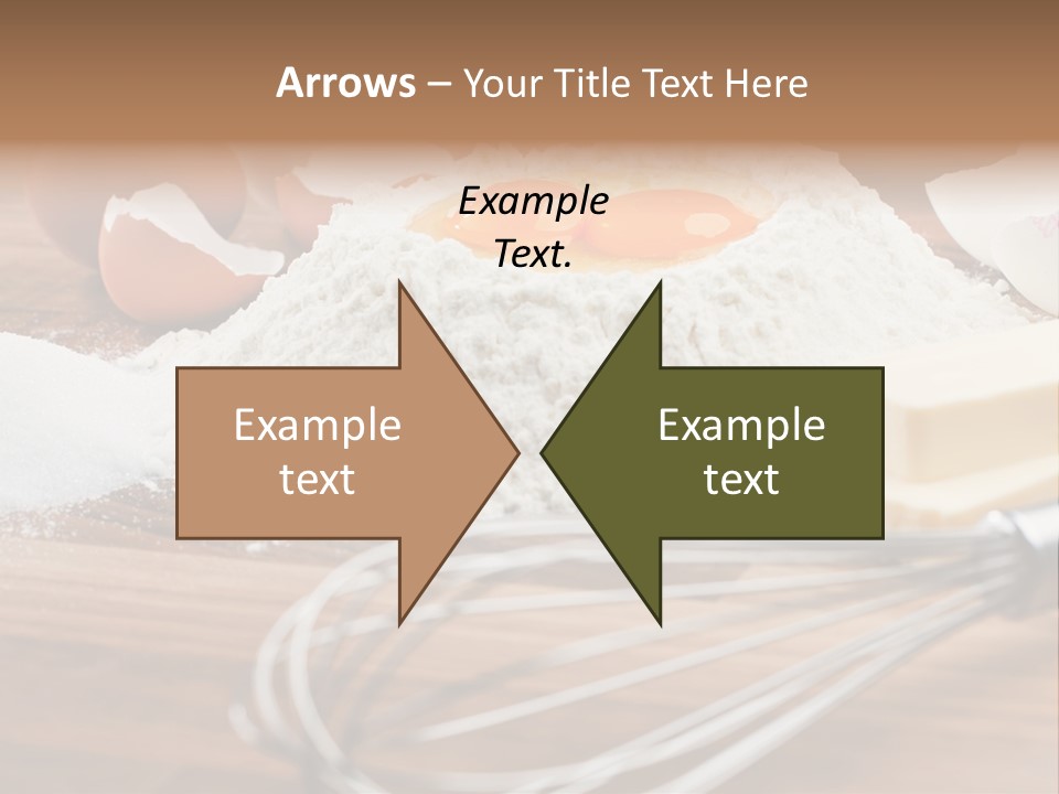 Raw Cake Baker PowerPoint Template