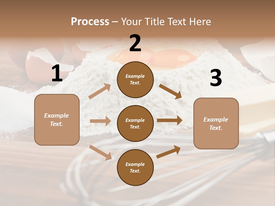Raw Cake Baker PowerPoint Template