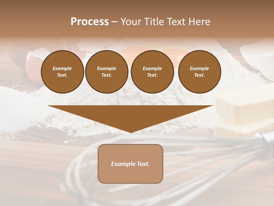 Raw Cake Baker PowerPoint Template