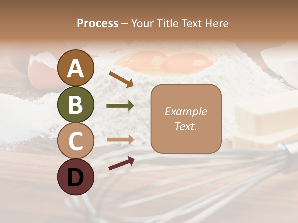 Raw Cake Baker PowerPoint Template