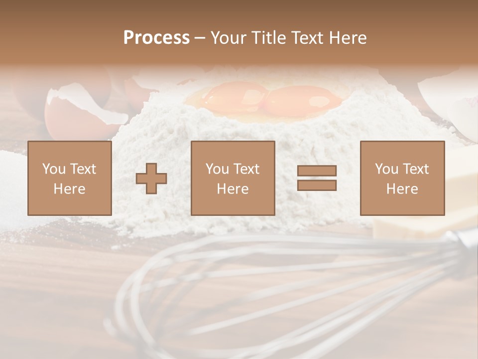 Raw Cake Baker PowerPoint Template