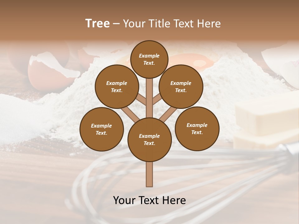 Raw Cake Baker PowerPoint Template