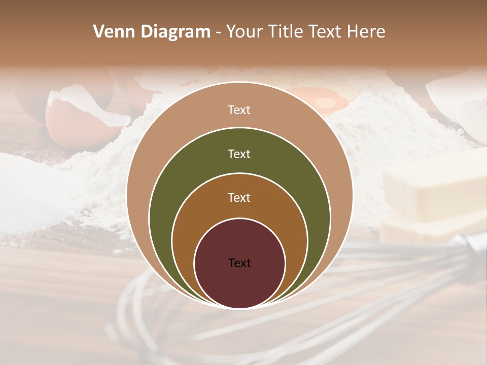 Raw Cake Baker PowerPoint Template