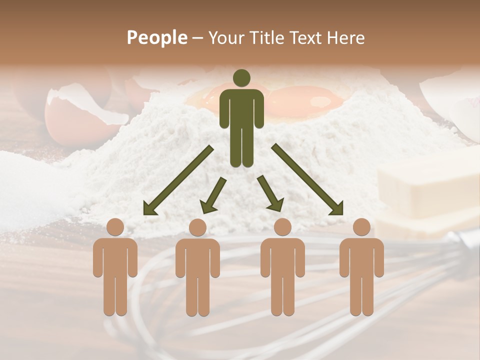 Raw Cake Baker PowerPoint Template