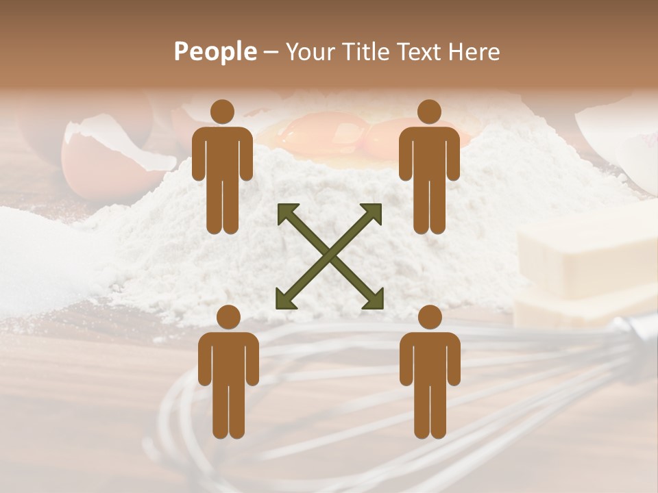 Raw Cake Baker PowerPoint Template
