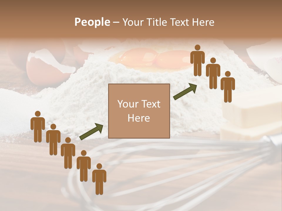 Raw Cake Baker PowerPoint Template