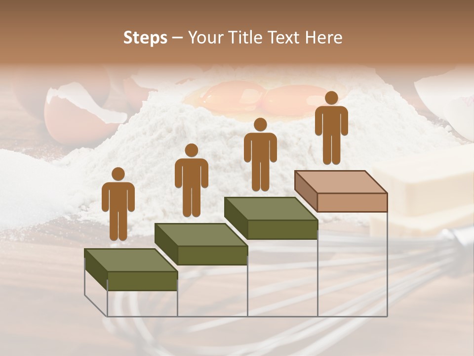 Raw Cake Baker PowerPoint Template