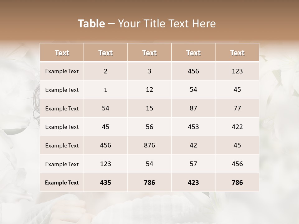 Sensuality People Dream PowerPoint Template