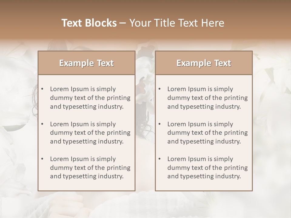 Sensuality People Dream PowerPoint Template