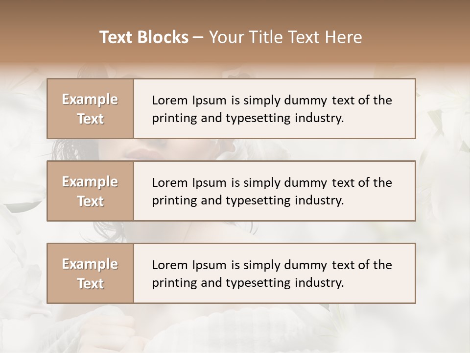 Sensuality People Dream PowerPoint Template