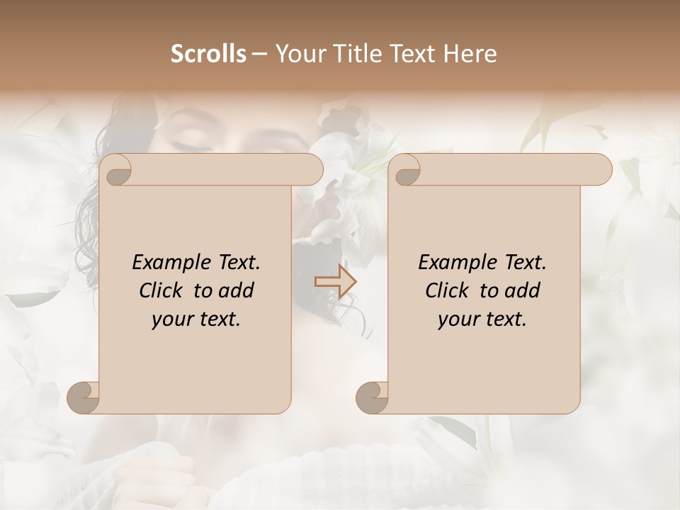 Sensuality People Dream PowerPoint Template