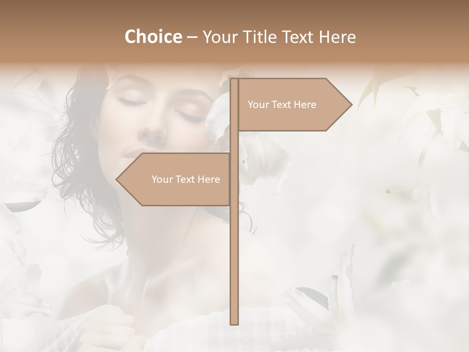 Sensuality People Dream PowerPoint Template