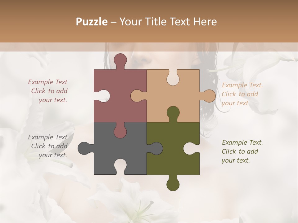 Single Summer Shoulder PowerPoint Template