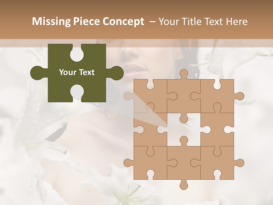 Single Summer Shoulder PowerPoint Template