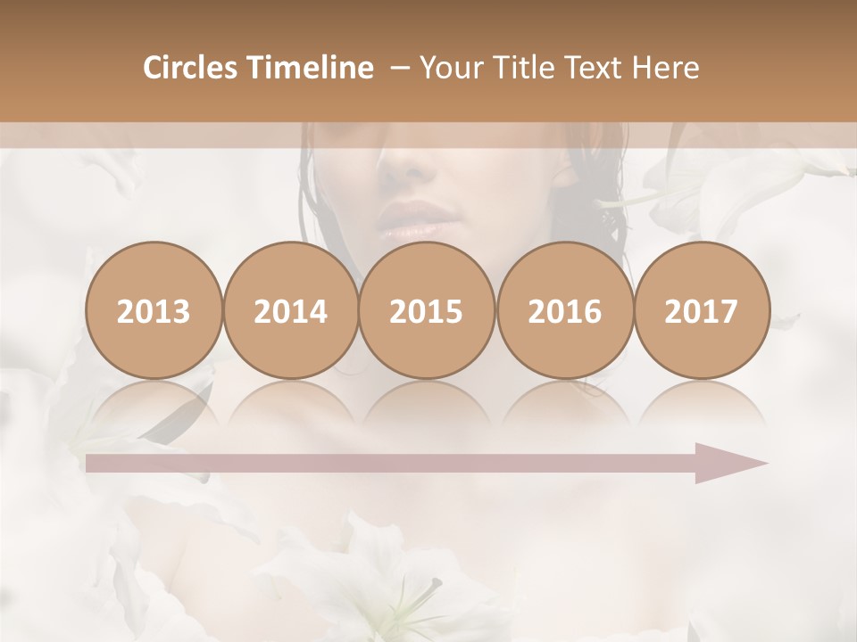 Single Summer Shoulder PowerPoint Template