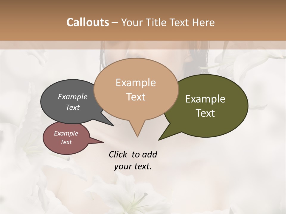 Single Summer Shoulder PowerPoint Template