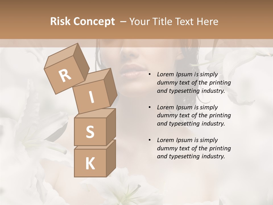 Single Summer Shoulder PowerPoint Template