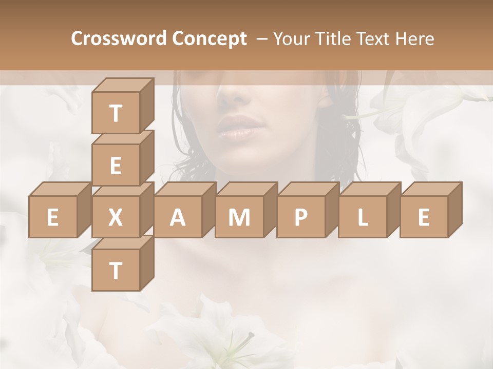 Single Summer Shoulder PowerPoint Template