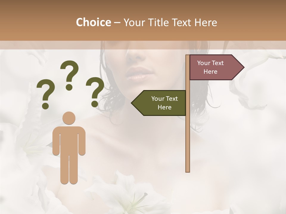 Single Summer Shoulder PowerPoint Template