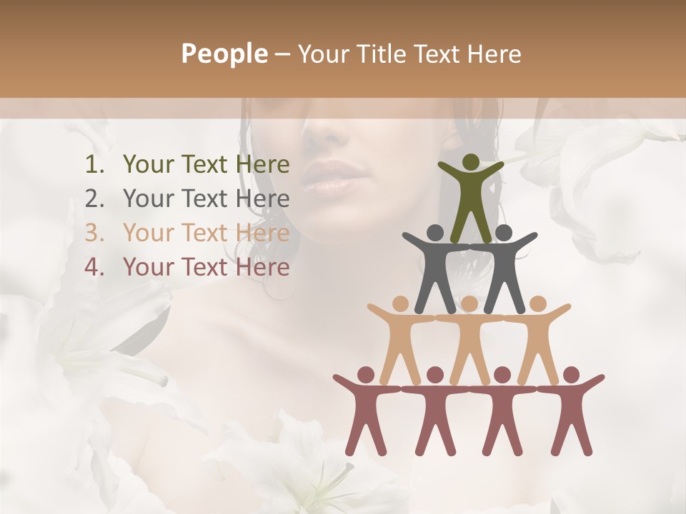 Single Summer Shoulder PowerPoint Template