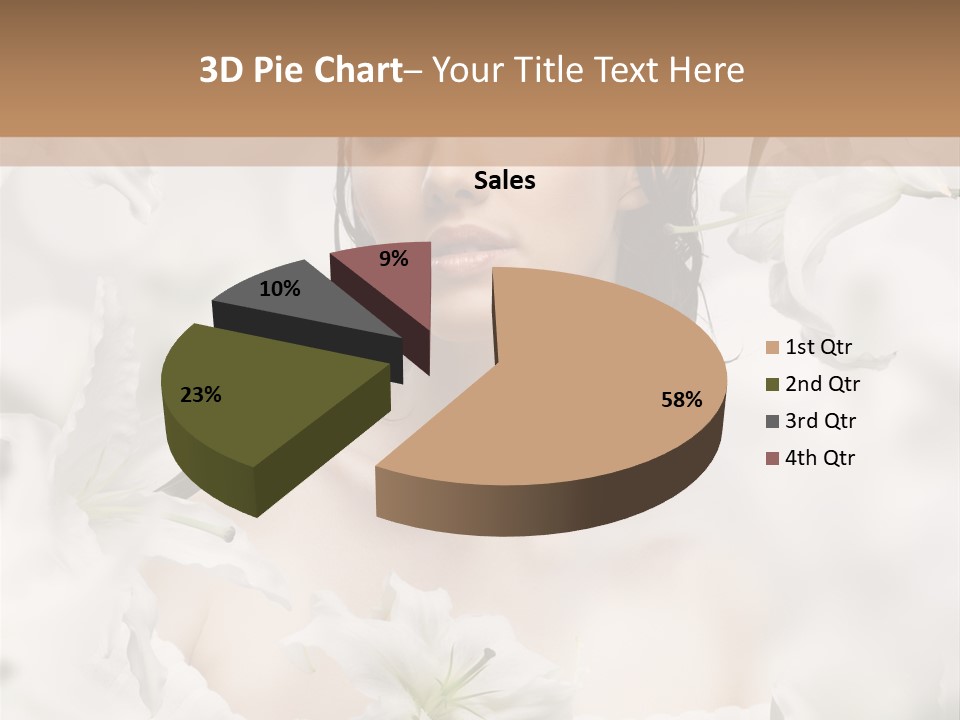 Single Summer Shoulder PowerPoint Template