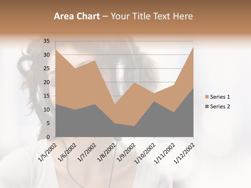 Leisure Face Music PowerPoint Template