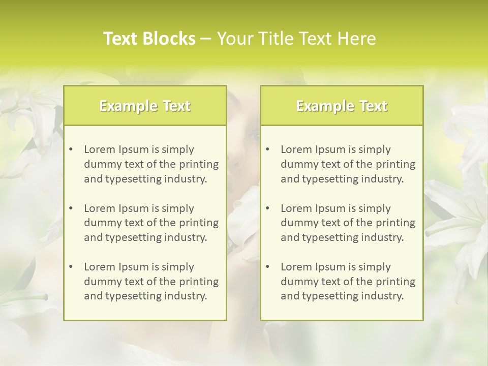 Botanical Out Carefree PowerPoint Template