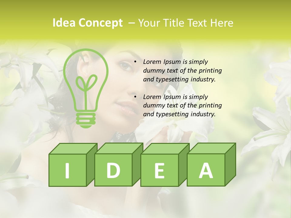 Botanical Out Carefree PowerPoint Template