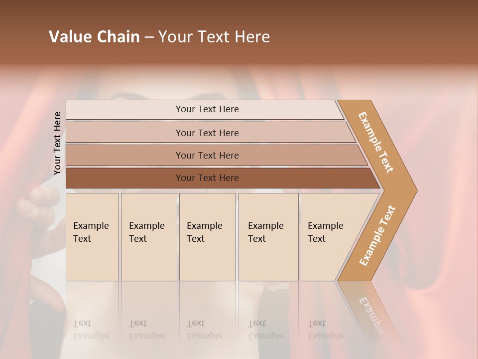 Performance Human Red PowerPoint Template
