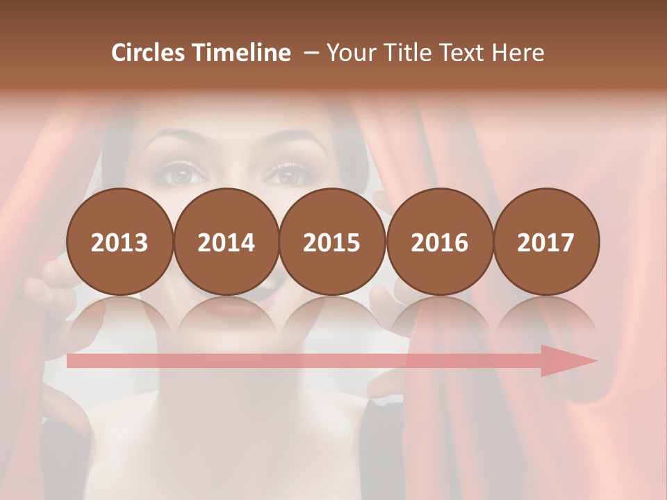 Performance Human Red PowerPoint Template