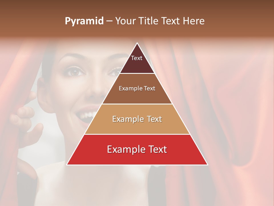 Performance Human Red PowerPoint Template