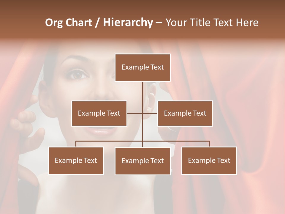 Performance Human Red PowerPoint Template