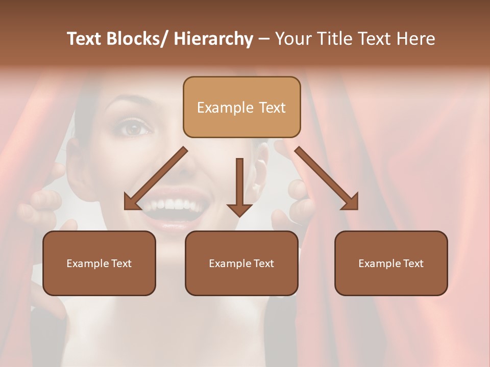 Performance Human Red PowerPoint Template