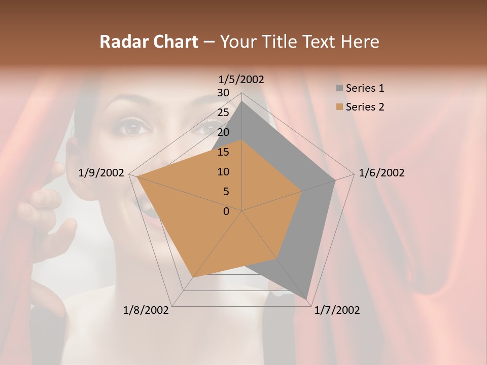 Performance Human Red PowerPoint Template