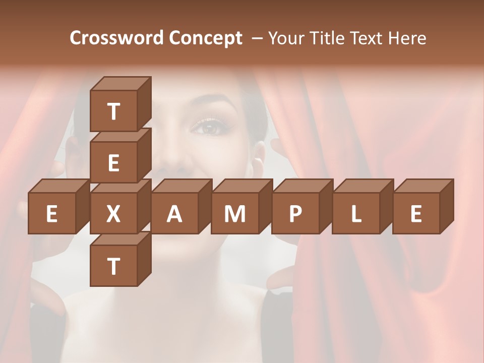Performance Human Red PowerPoint Template