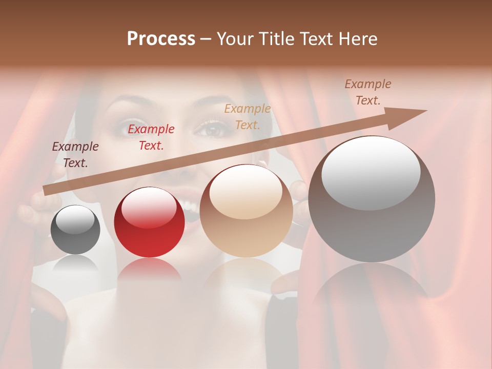 Performance Human Red PowerPoint Template