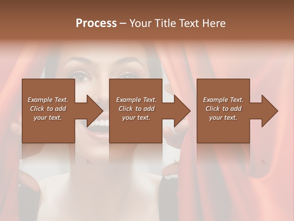 Performance Human Red PowerPoint Template