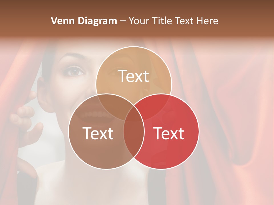 Performance Human Red PowerPoint Template