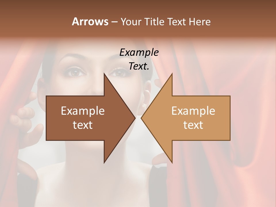 Performance Human Red PowerPoint Template