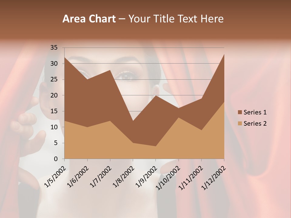 Performance Human Red PowerPoint Template