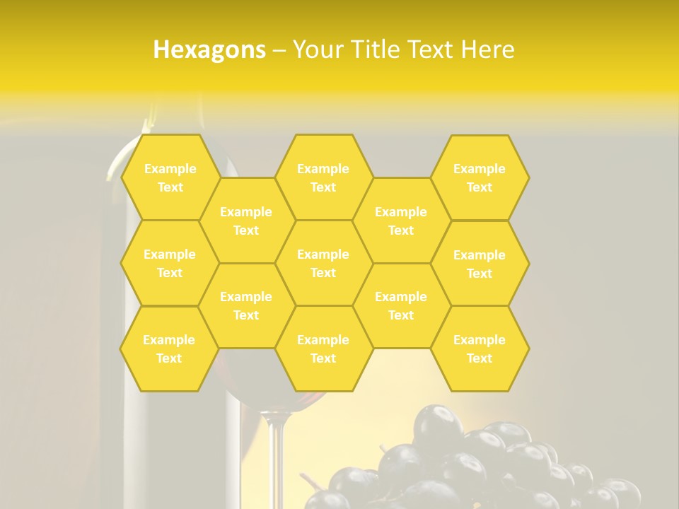 Wine Glass Gourmet PowerPoint Template