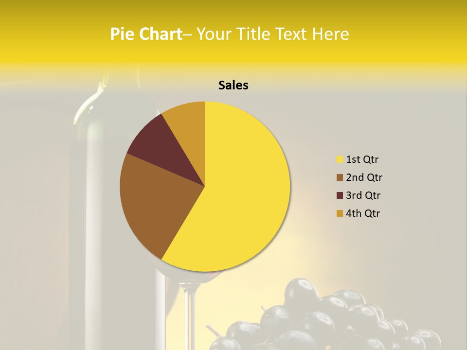Wine Glass Gourmet PowerPoint Template