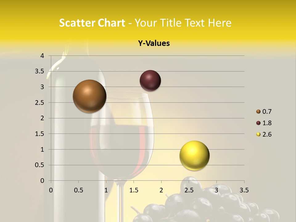 Wine Glass Gourmet PowerPoint Template