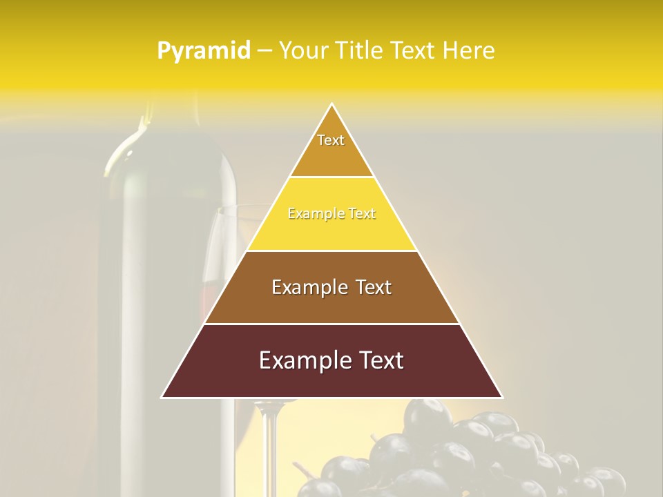 Wine Glass Gourmet PowerPoint Template