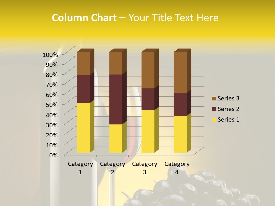 Wine Glass Gourmet PowerPoint Template